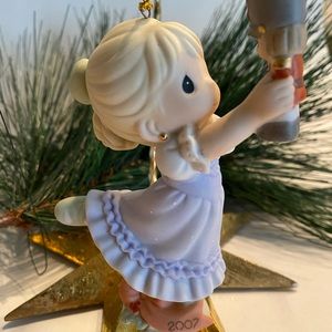 PRECIOUS MOMENTS NUT CRACKER ORNAMENT